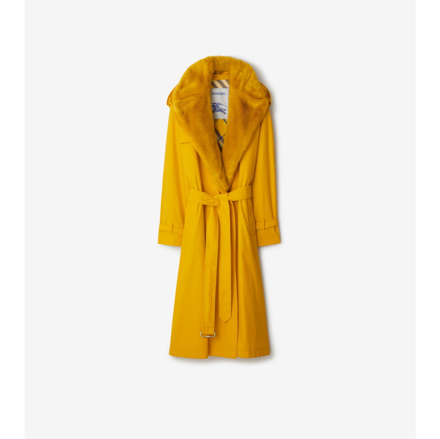 Topshop yellow outlet coat