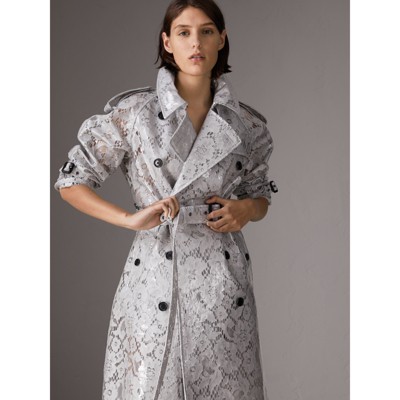 burberry lace trench coat