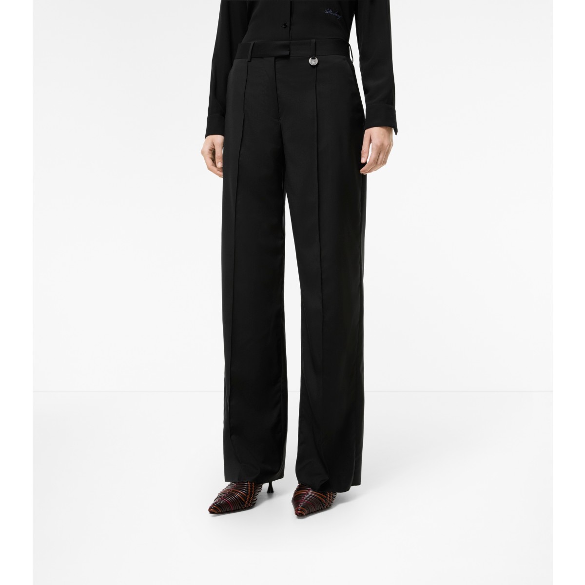  Wool Tailored Trousers