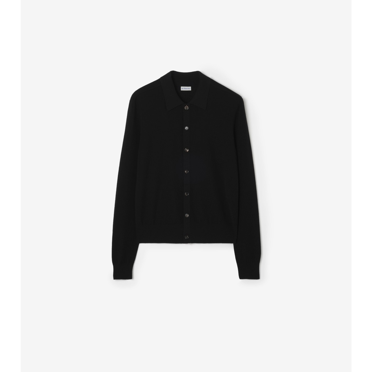  Check Wool Cardigan