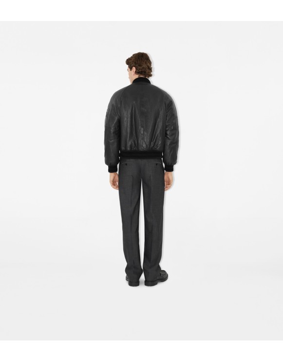 Bomber en cuir