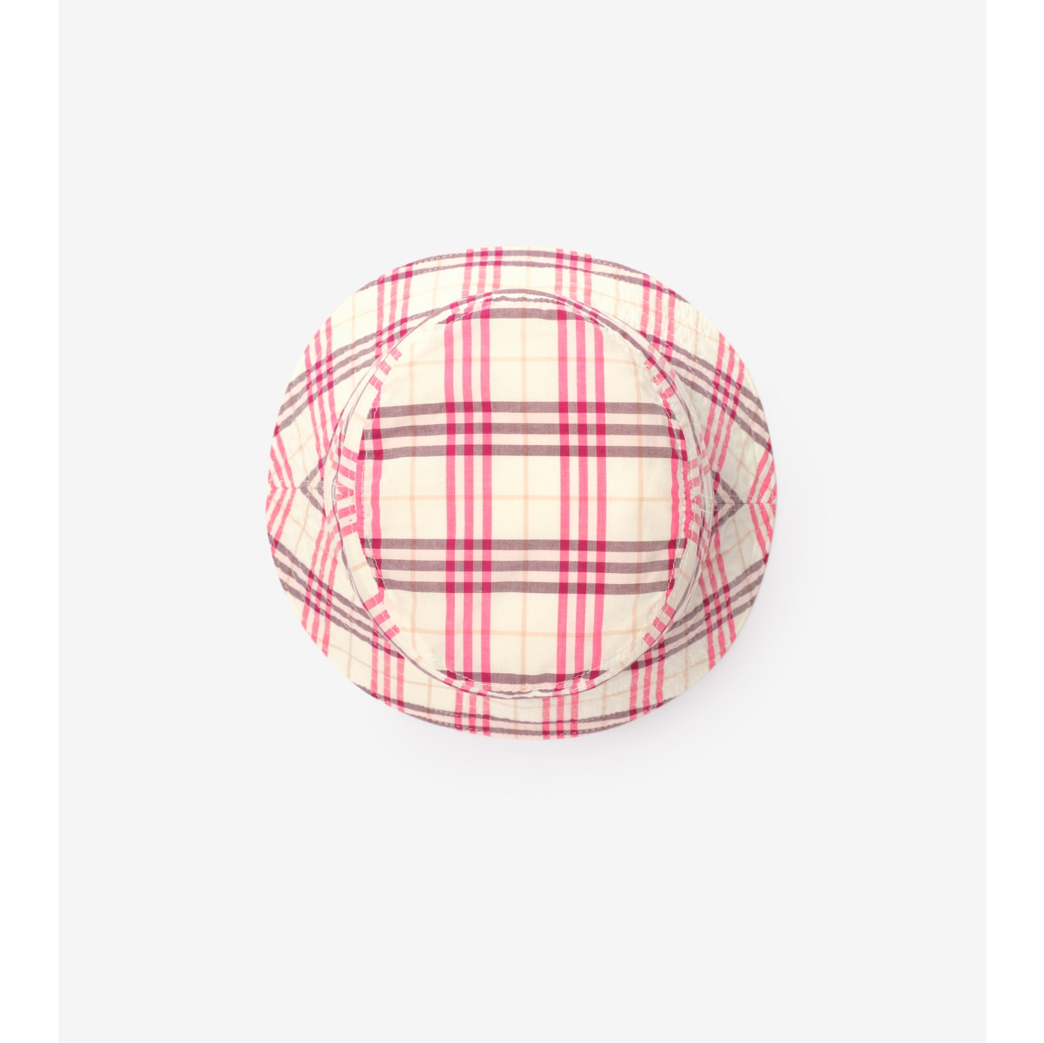 Check Cotton Bucket Hat