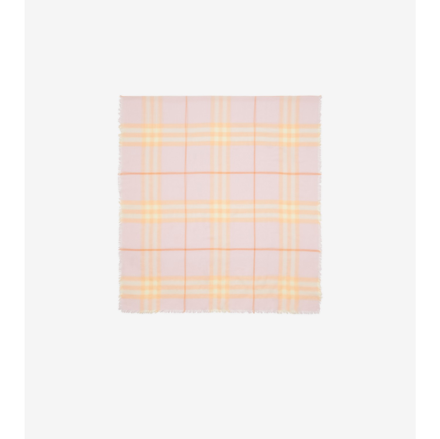 Burberry pink check scarf on sale