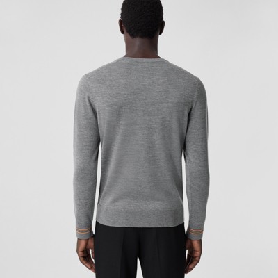 burberry grey sweater