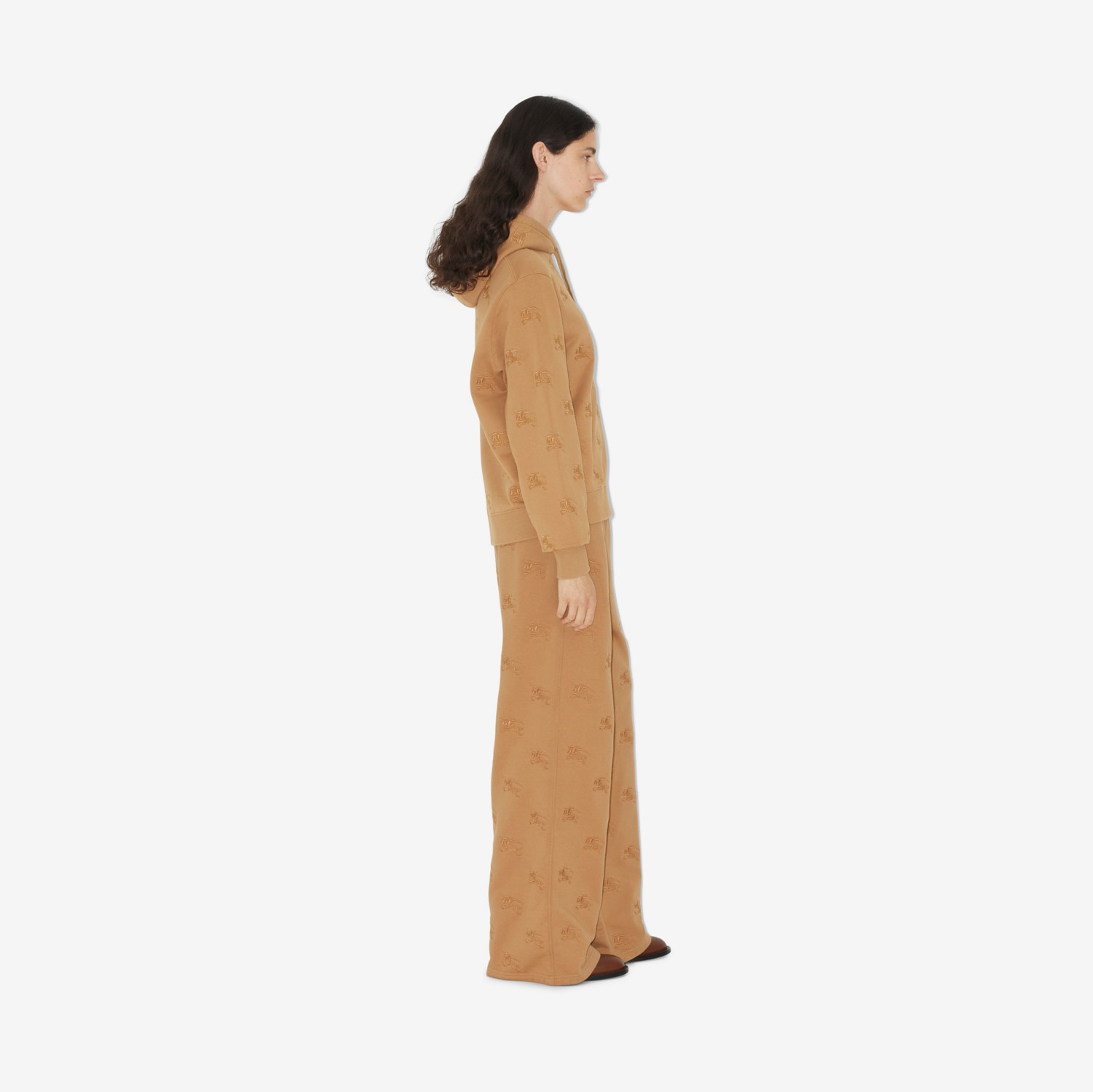 Pantalon de survêtement en coton EKD (Camel Legacy) - Femme | Site officiel Burberry®