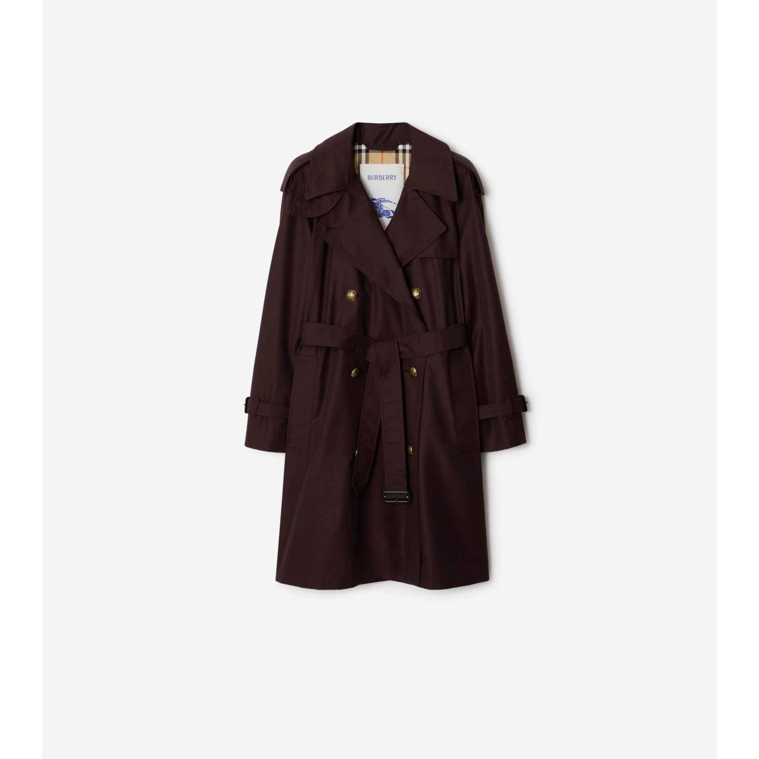 Mid-length Gabardine Castleford Trench Coat