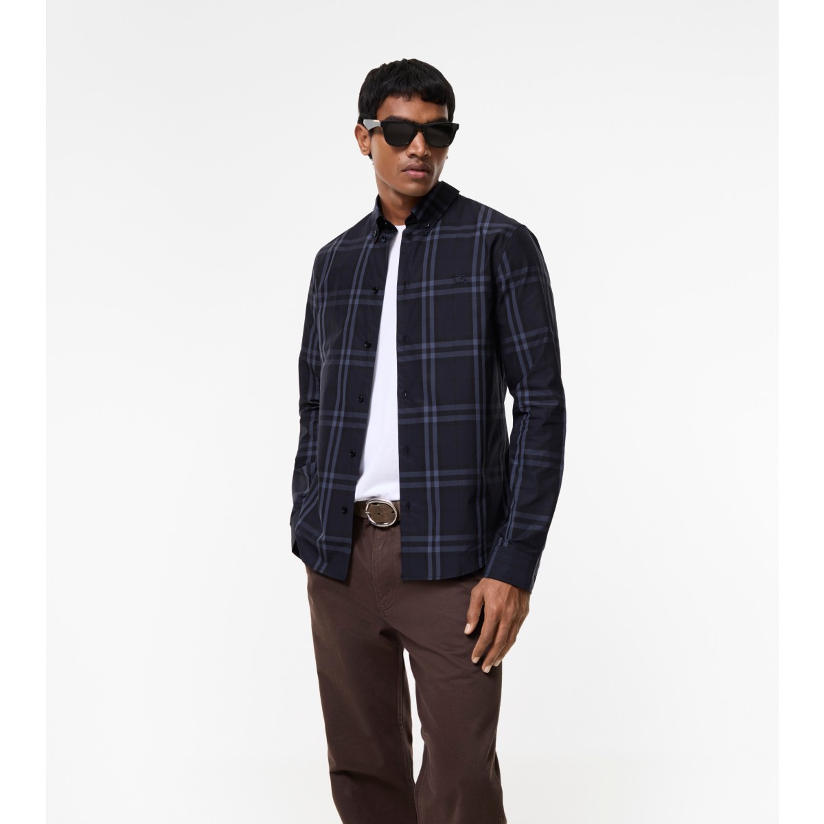  Check Cotton Poplin Shirt
