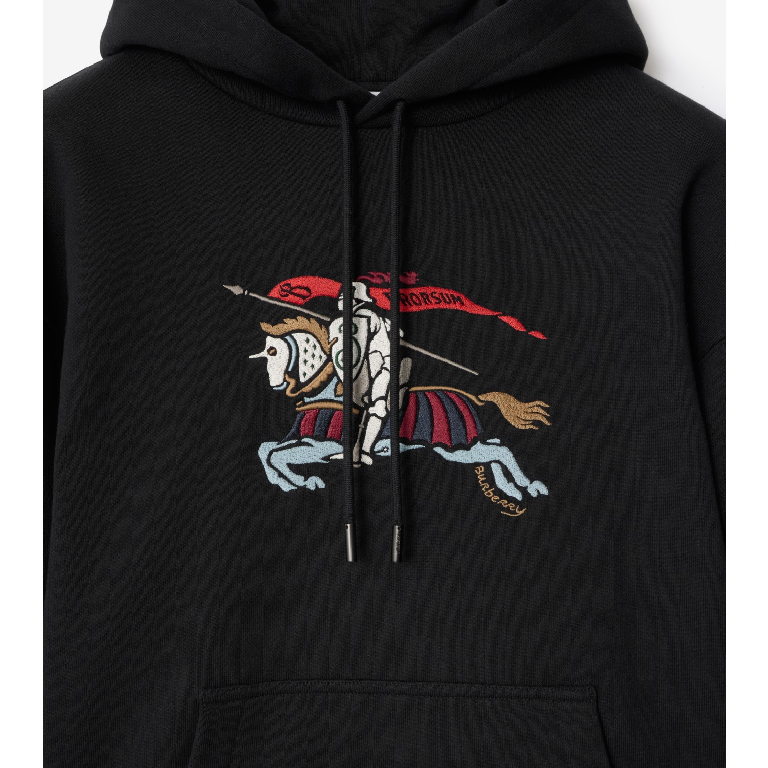 EKD Cotton Hoodie in Black - Men | Burberry® Official