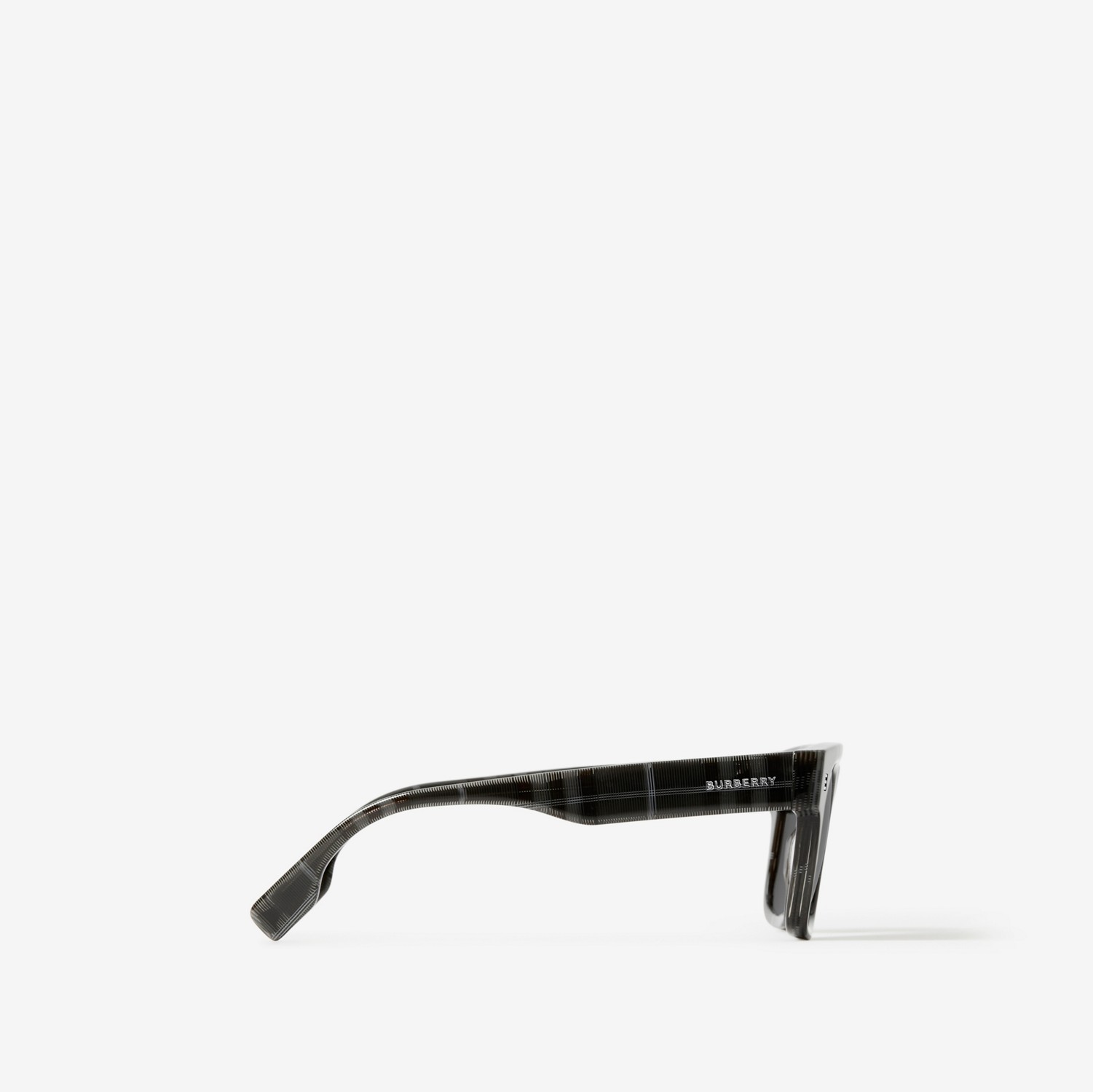 Square Frame Sunglasses in Charcoal - Men | Burberry® Official