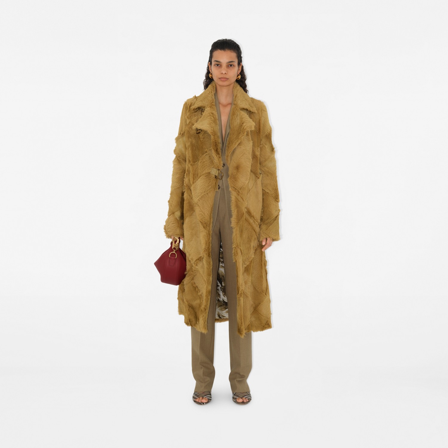 Knight Arc Bag in Rust - Women | Burberry® Official Knight Arc Bag in Rust - Women | Burberry® Official