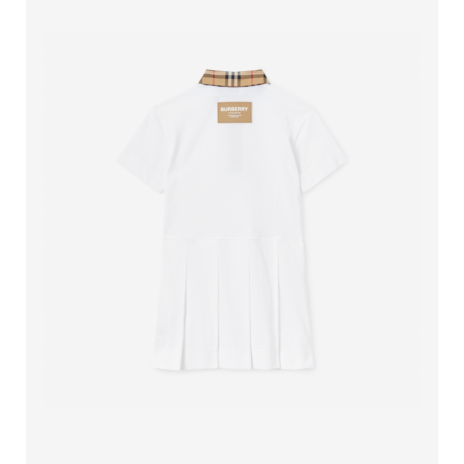 Burberry hotsell dress white