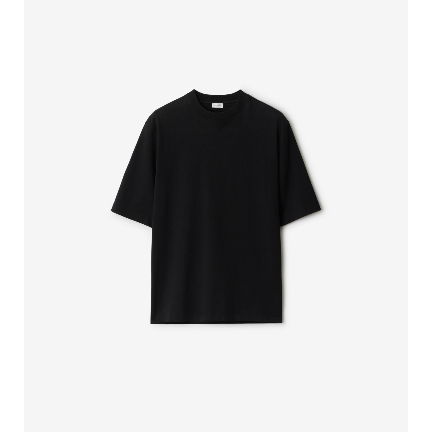 Crystal Pear Cotton T-shirt in Black - Men | Burberry® Official