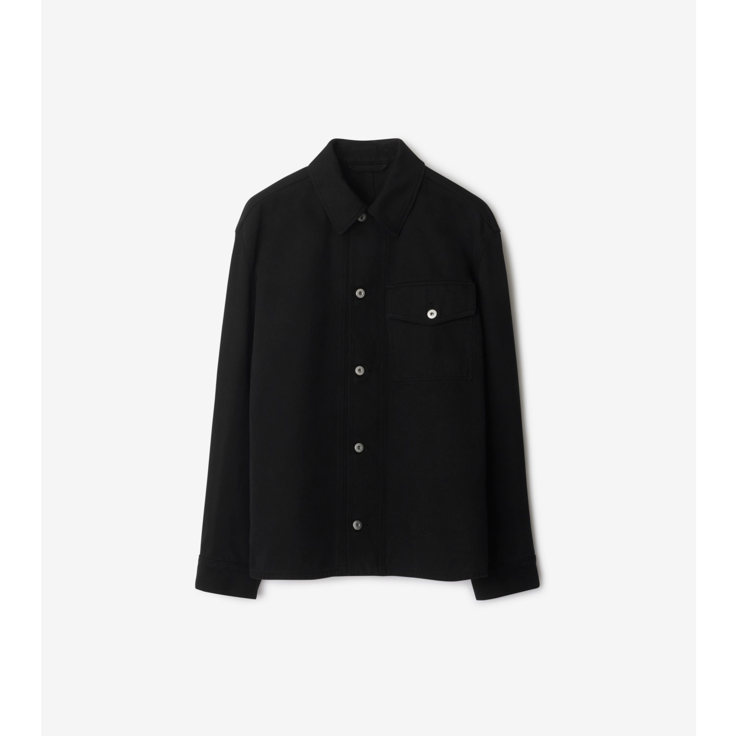 EKD Cotton Jacket in Black Men Burberry Official