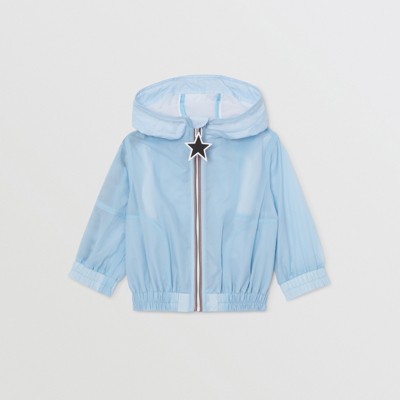 burberry light blue hoodie