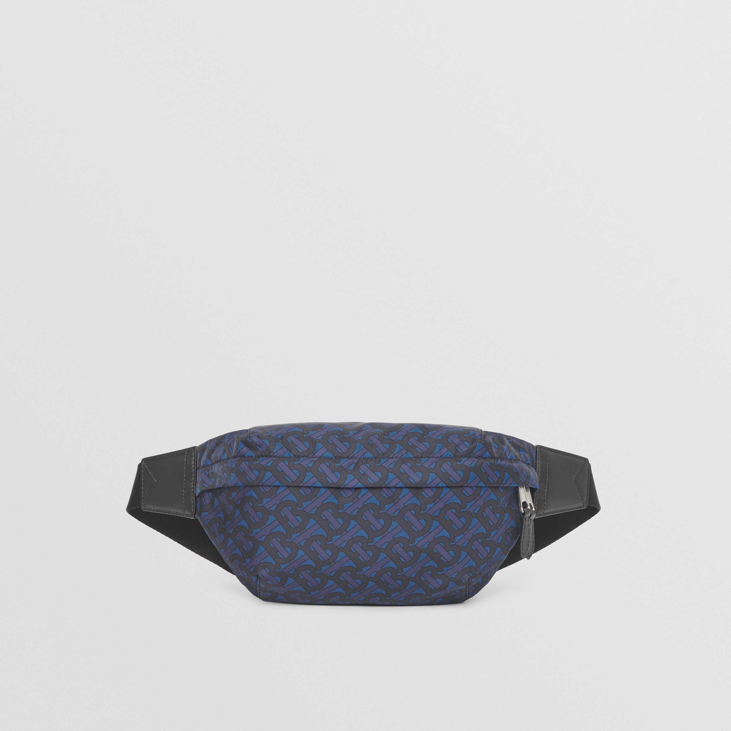 Monogram Print Nylon Sonny Bum Bag in Deep Royal Blue - Men | Burberry® Official - 1