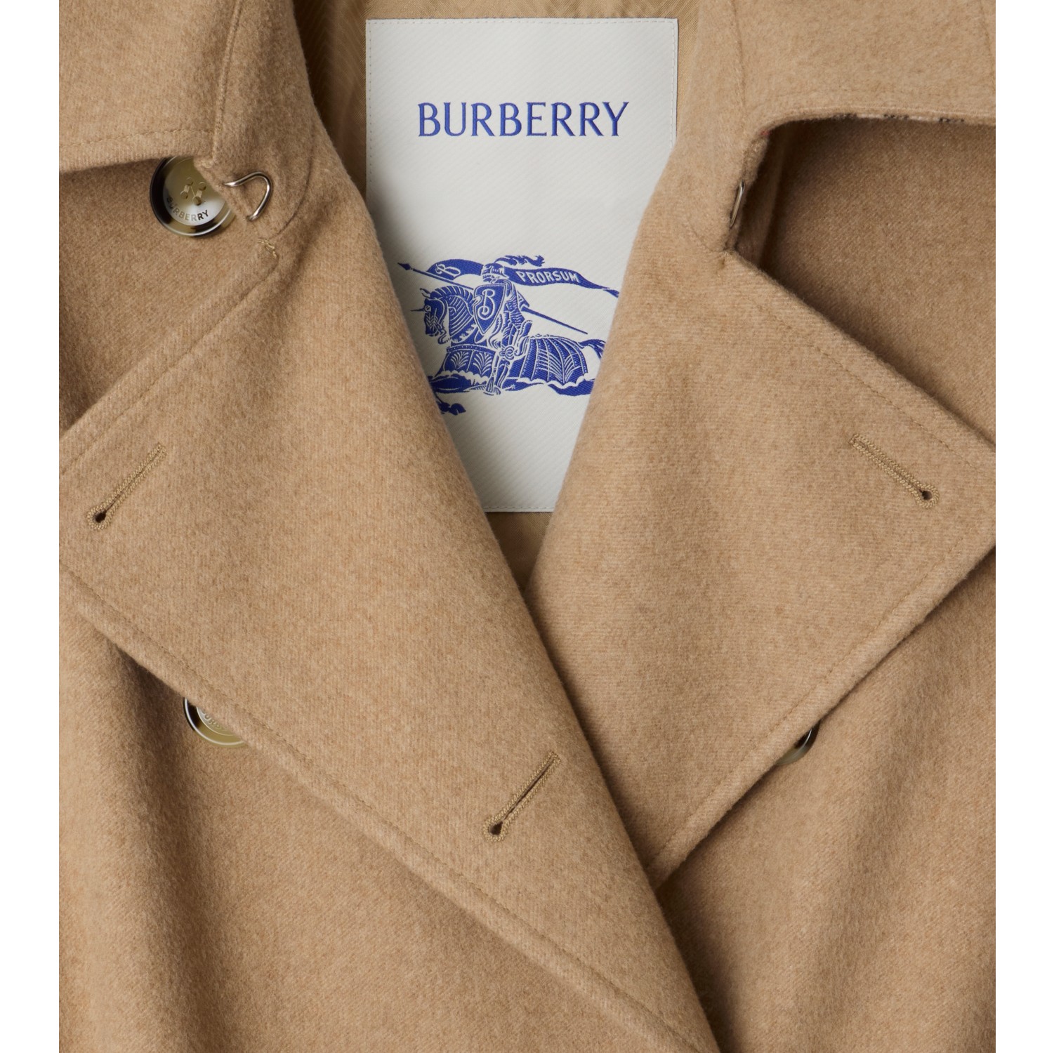 Long Cashmere Kensington Trench Coat