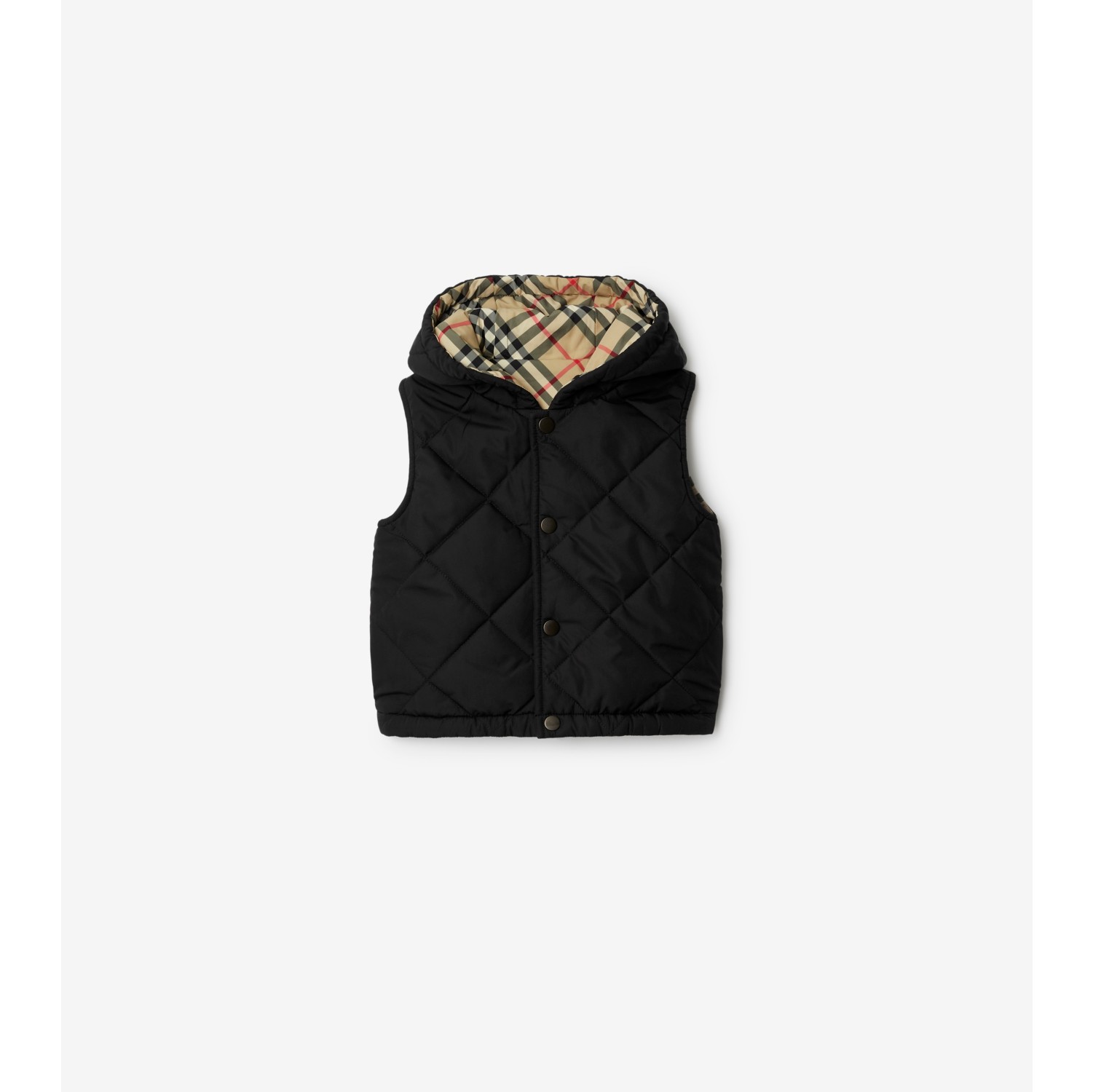 Burberry vest kids sales silver