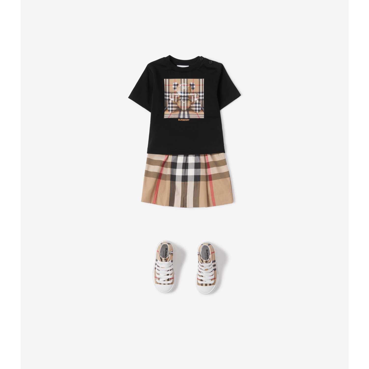 Children's burberry hot sale t shirt