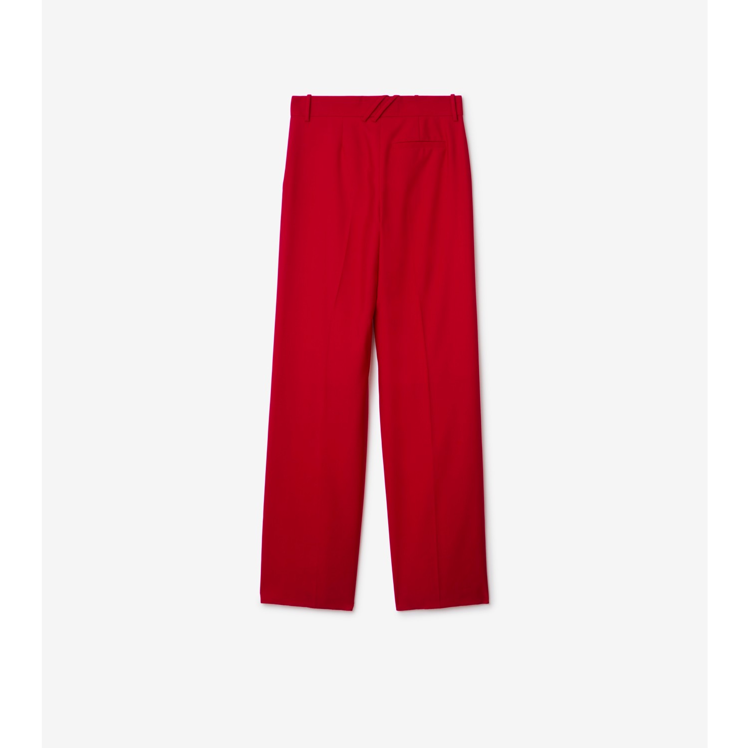 Wool Trousers in Pillar Men Burberry® Official