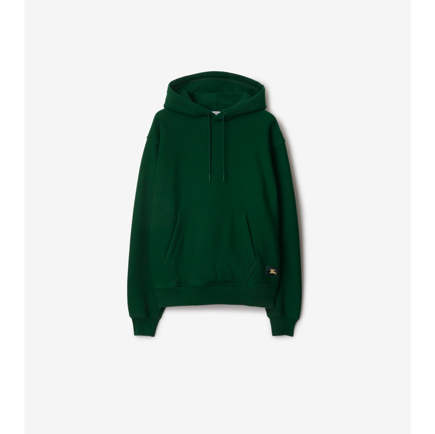 Cotton Hoodie in Ivy - Men