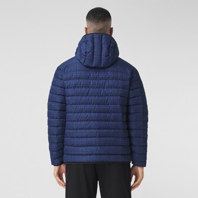 burberry blue puffer jacket