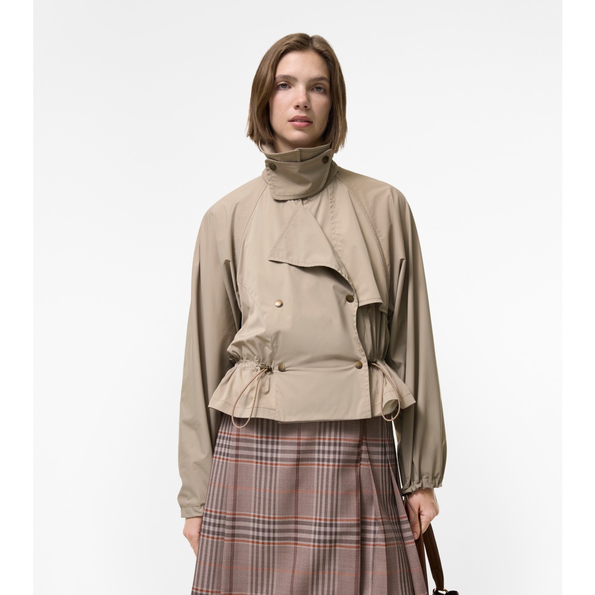  Hooded Rosewin Trench Jacket