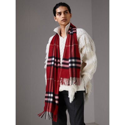 check burberry scarf