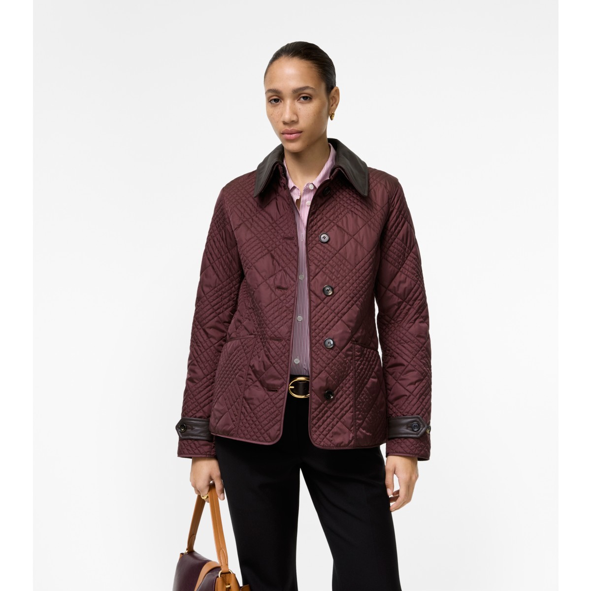  Check Quilted Nylon Fernleigh Jacket