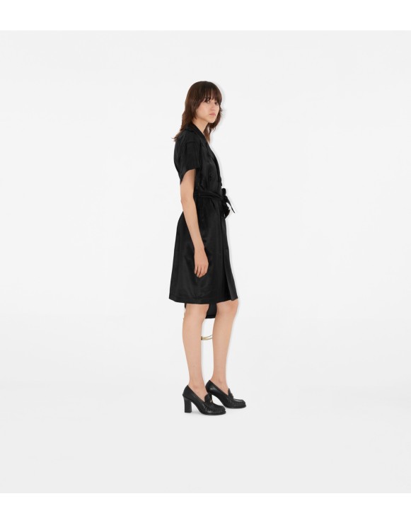 Viscose Trench Dress