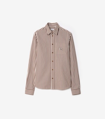 【極美品】現行BURBERRY コットンポプリンオーバーサイズシャツSサイズ burberry/バーバリー通販 | ストレッチコットン シャツ【送料無料