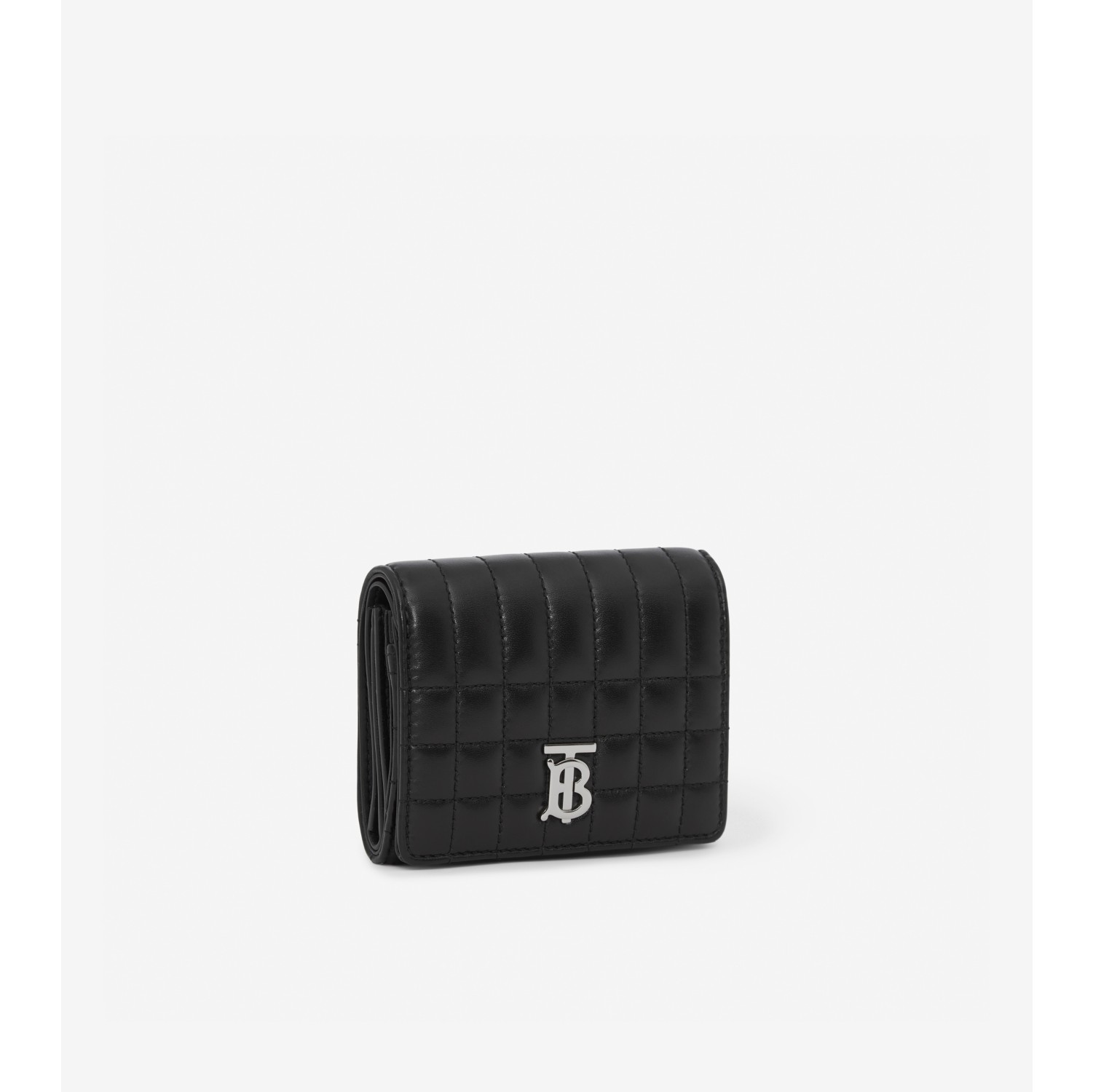 Burberry Lola Quilted Leather Trifold Wallet