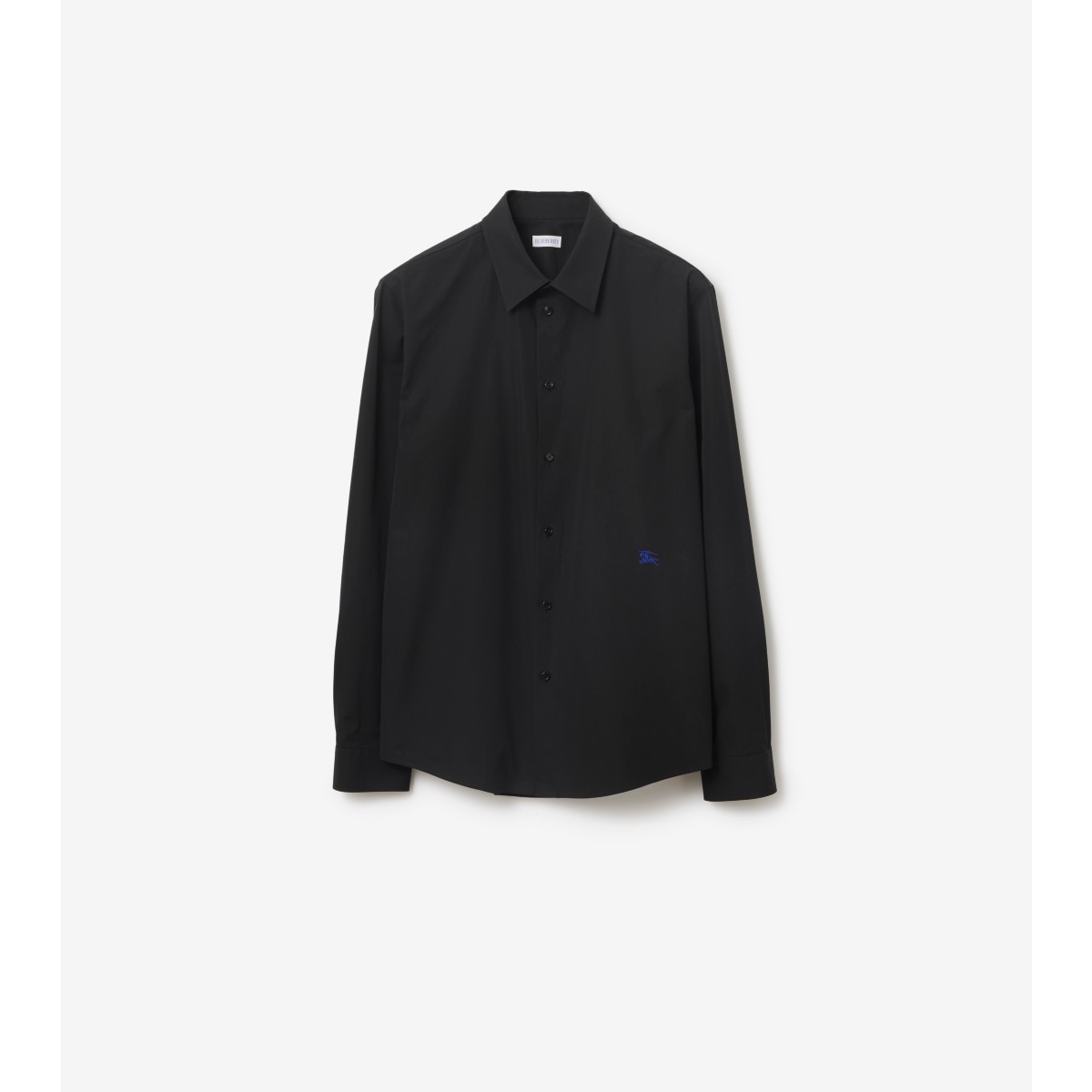 Burberry Cotton Shirt In Black