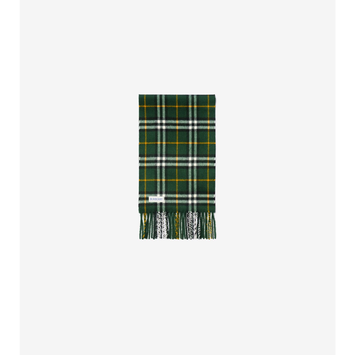 Check Cashmere Scarf