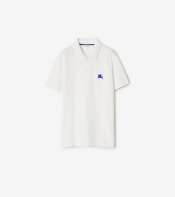 Light blue burberry polo on sale