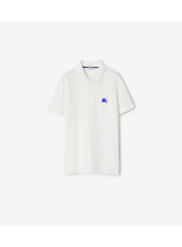 Burberry polo shirt clearance mens white