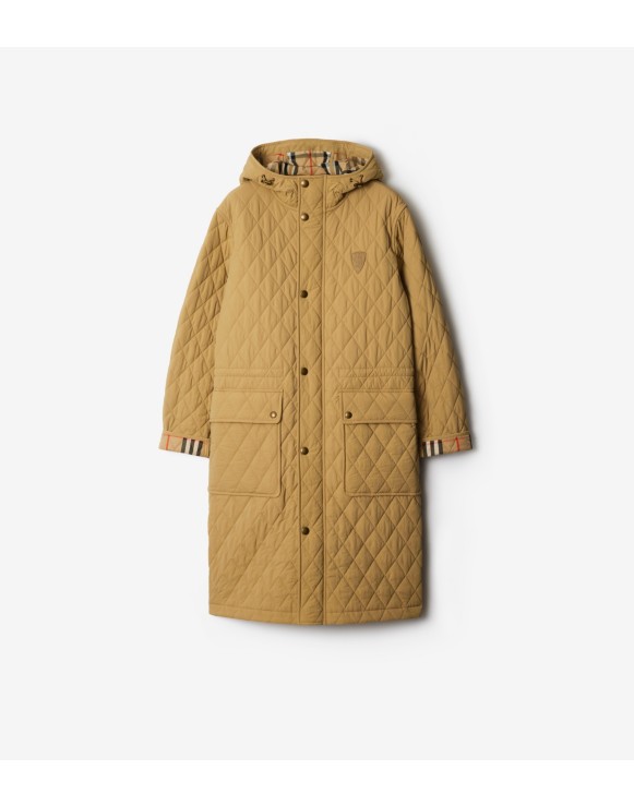 Quilted Nylon Parka