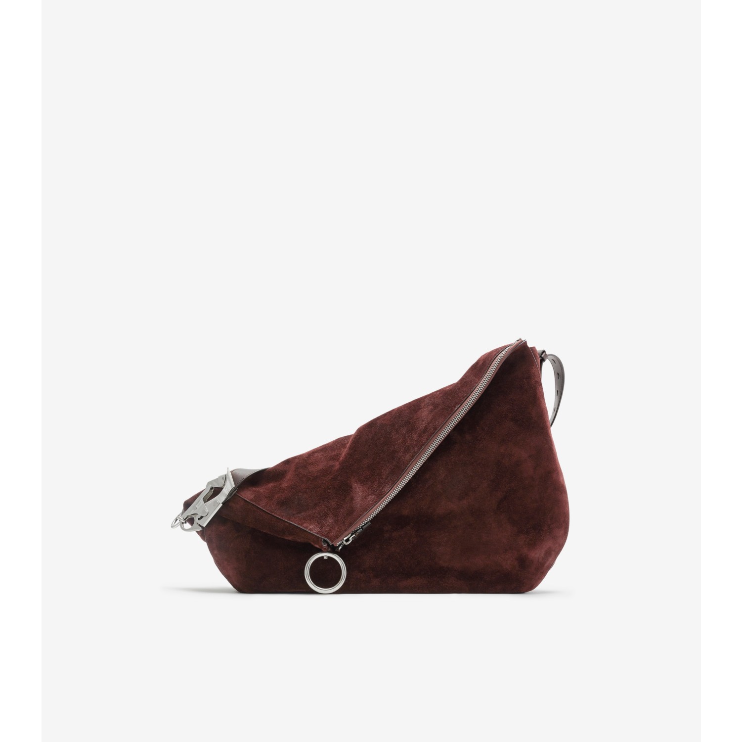 Large Knight Bag in Cocoa - Women, Suede