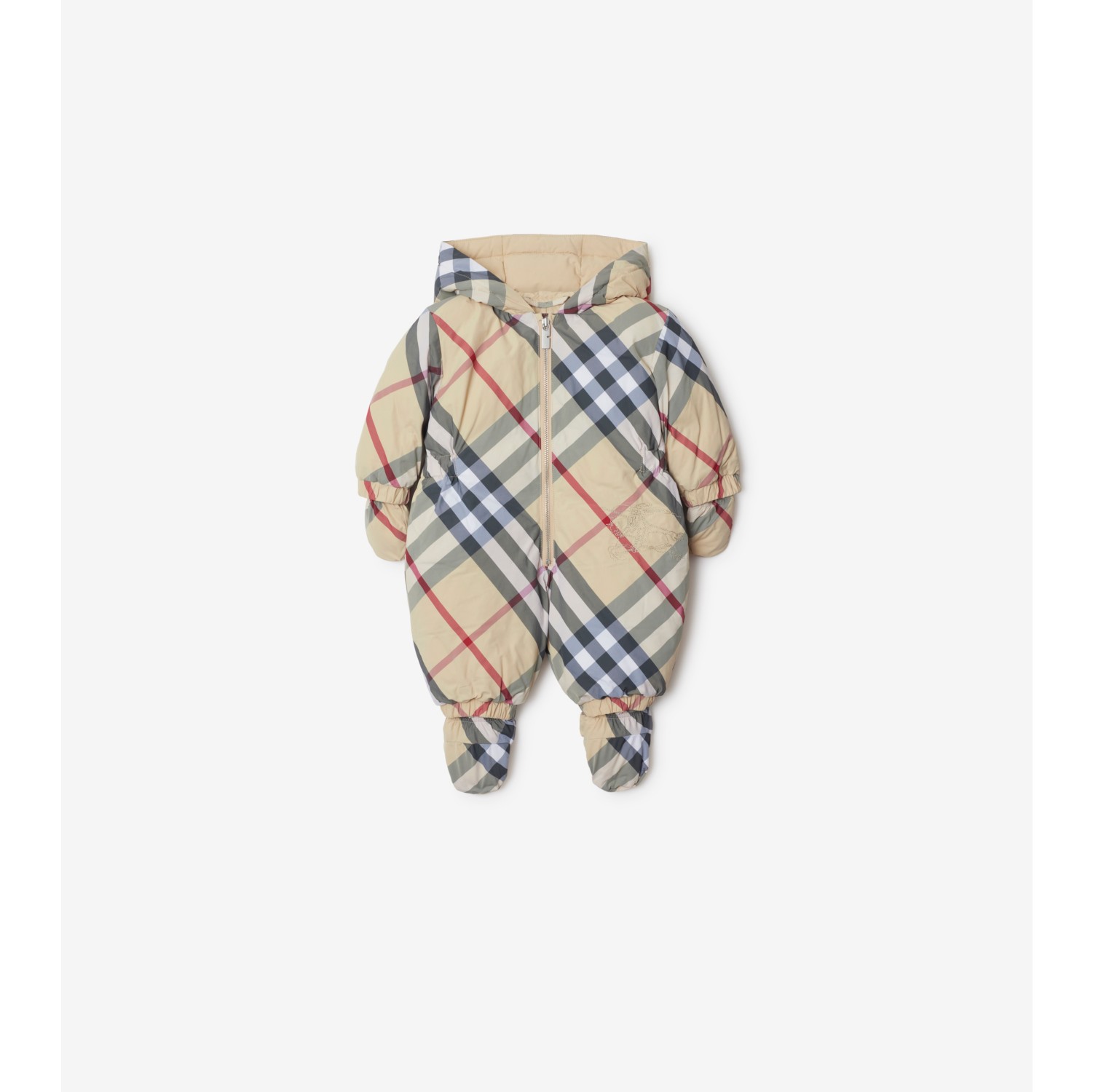 BURBERRY Check EKD Snowsuit