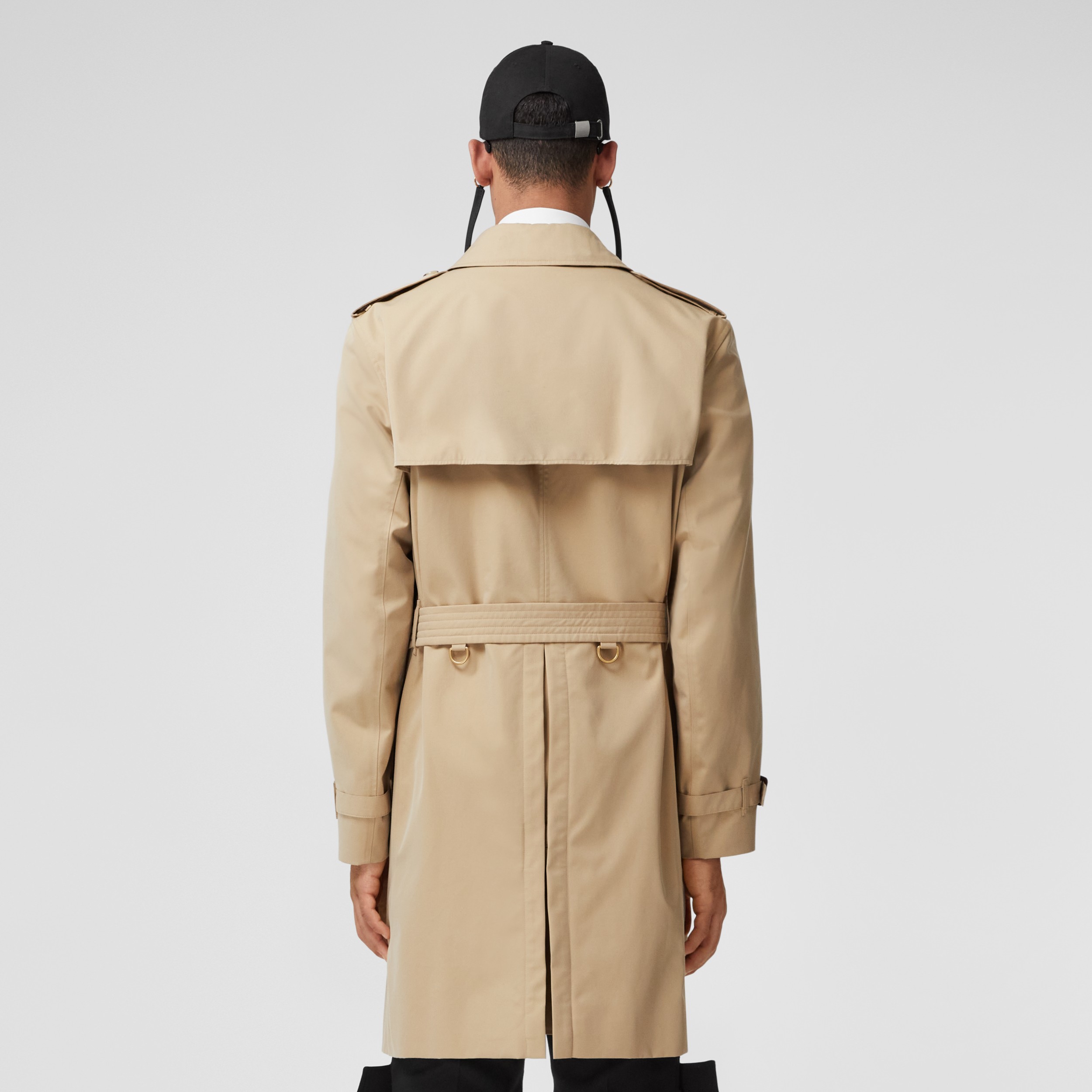 The Mid-length Kensington Heritage Trench Coat in Honey - Men | Burberry®  Official