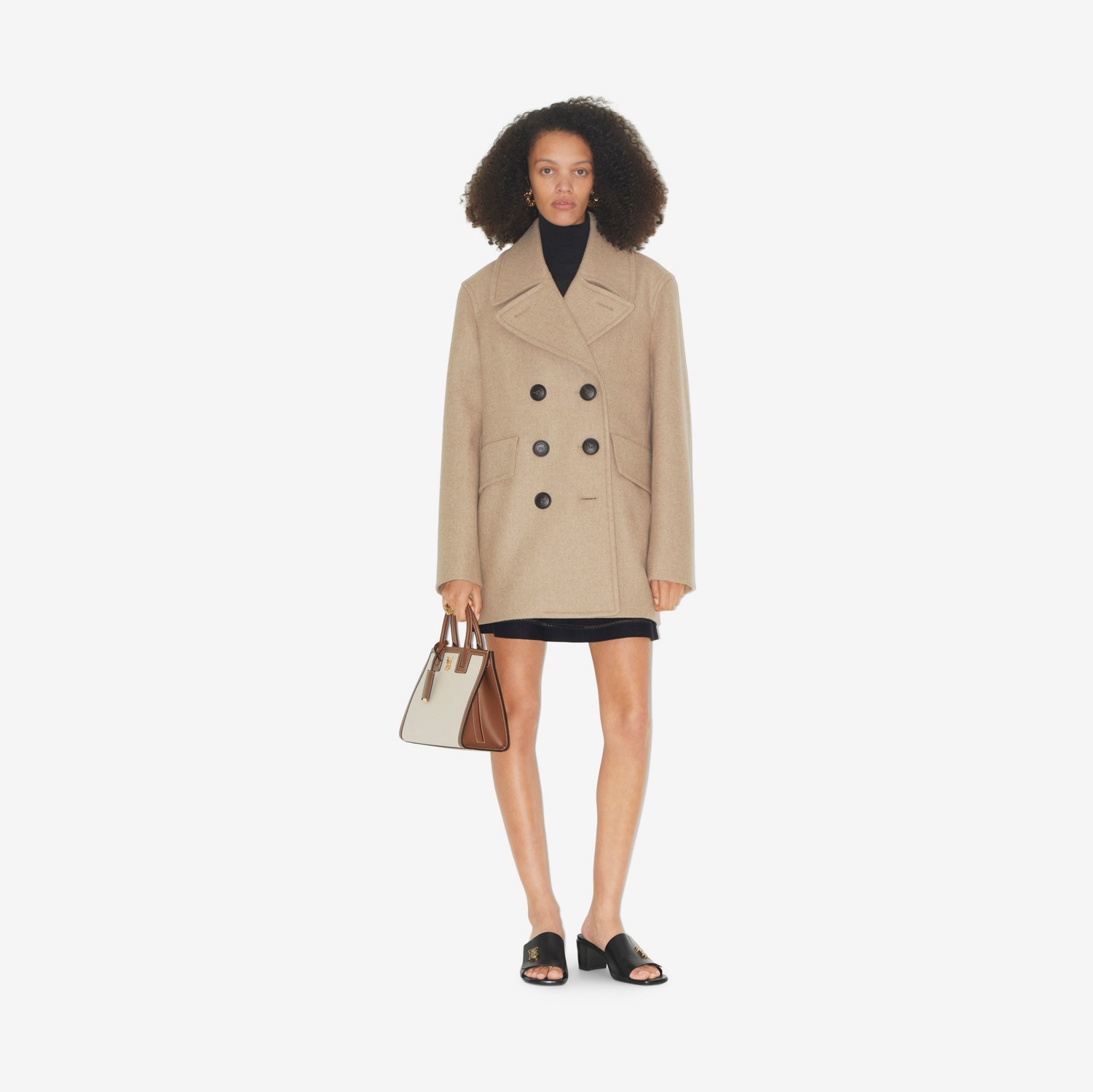 Mini Frances Bag in Natural/malt Brown - Women | Burberry® Official