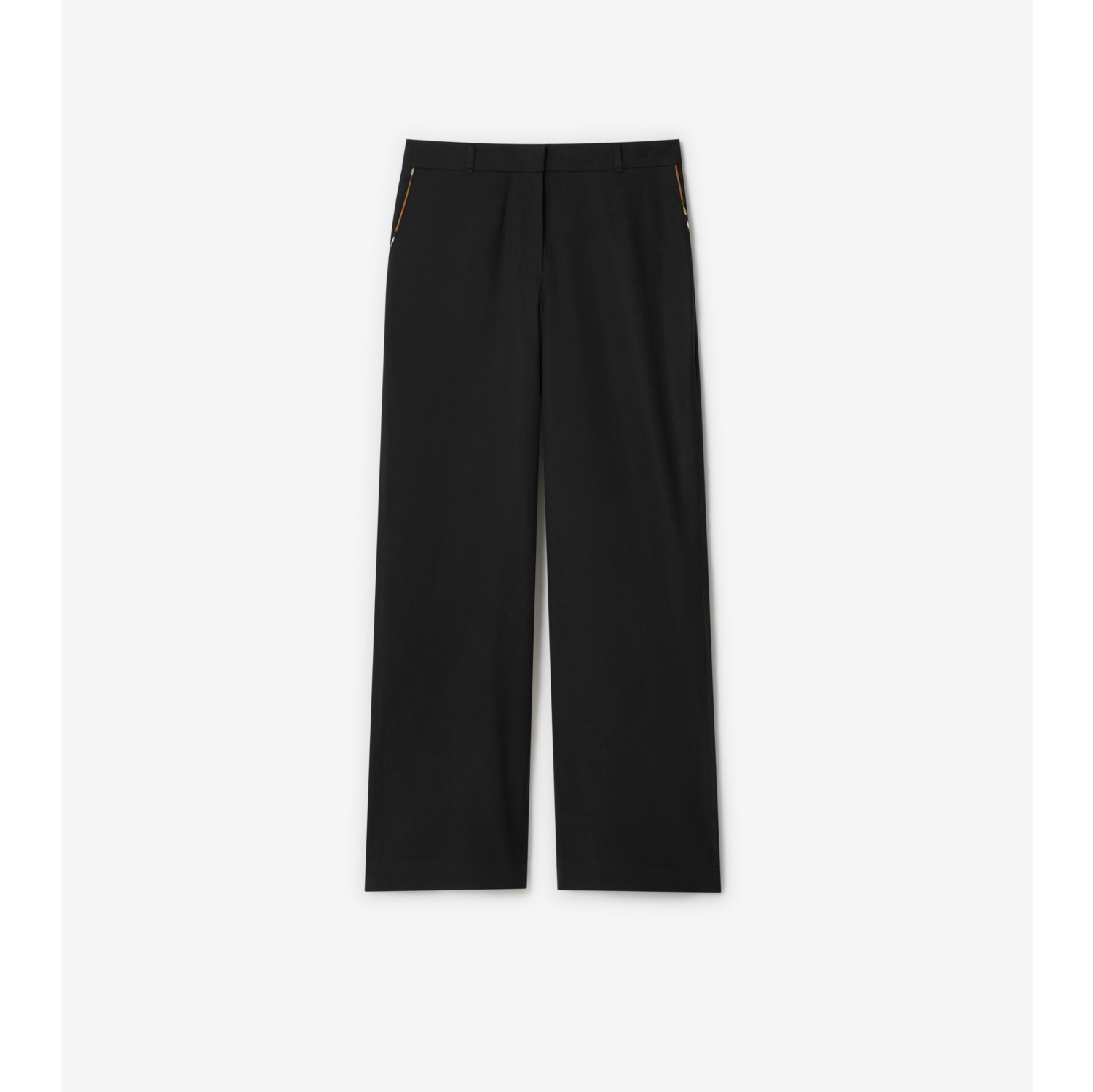 Cotton Blend Trousers - Women | Burberry® Official