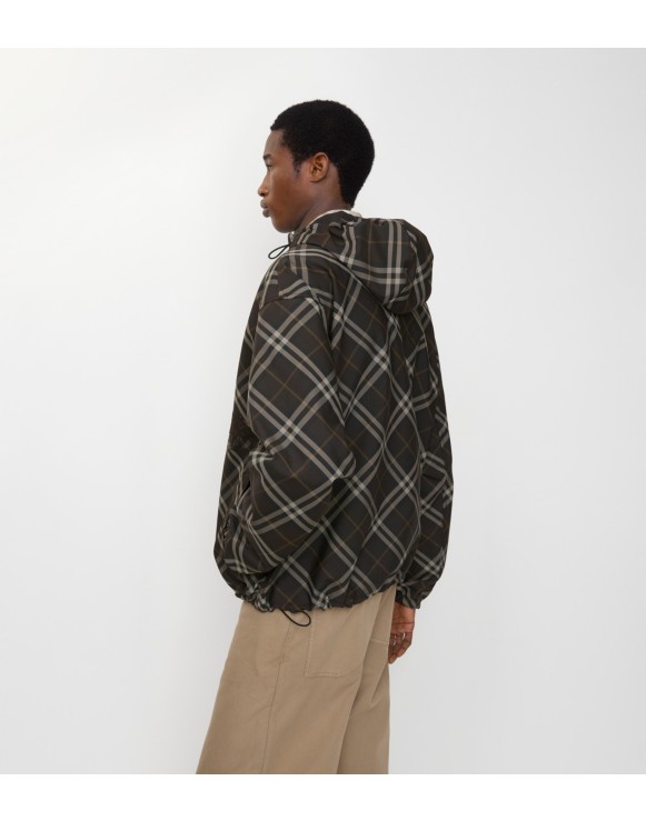 Veste réversible à capuche Check