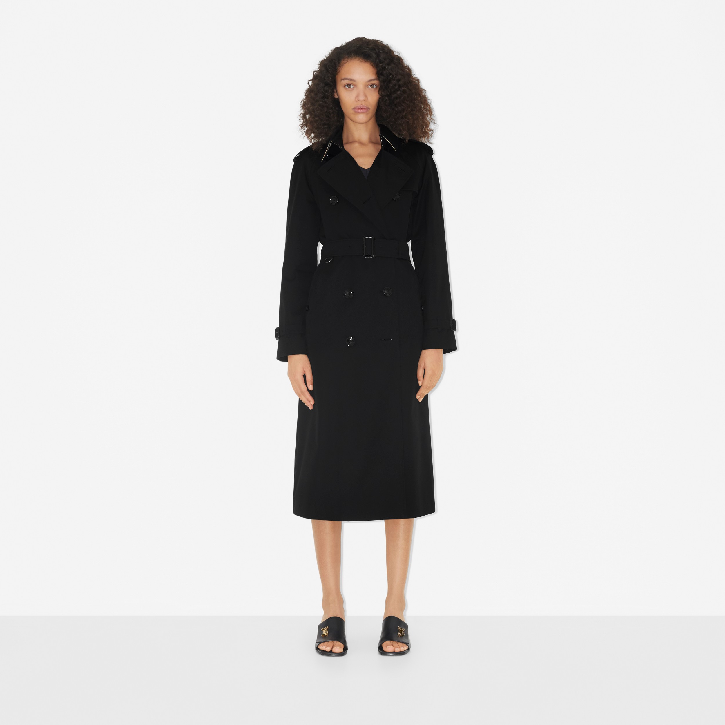 Trench coat Heritage Waterloo largo (Negro) - Mujer | Burberry® oficial - 2