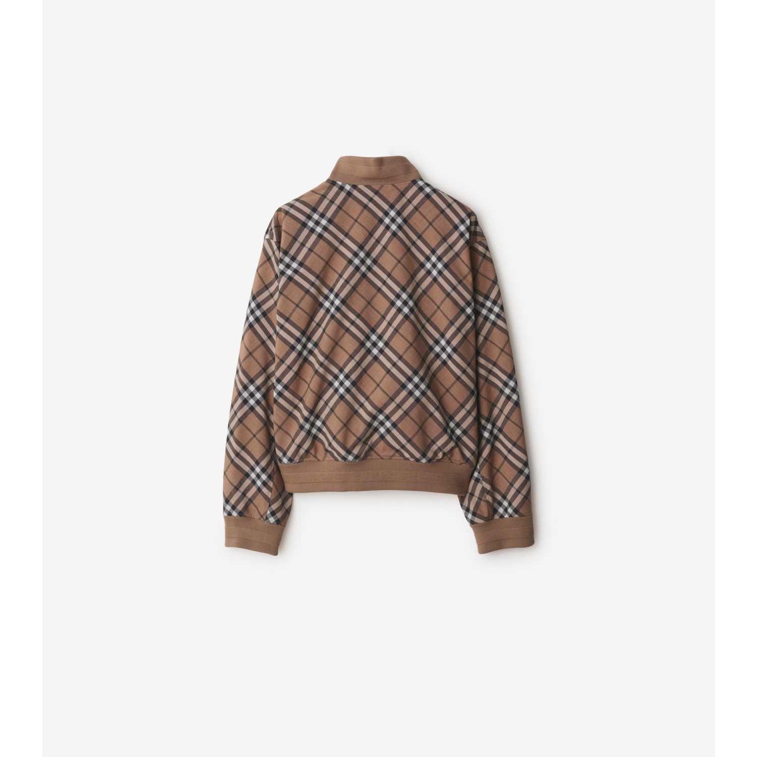 Burberry jacket plaid best sale