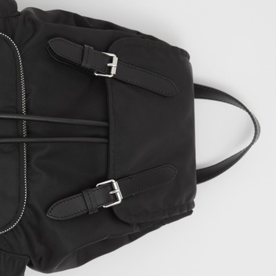 burberry black rucksack