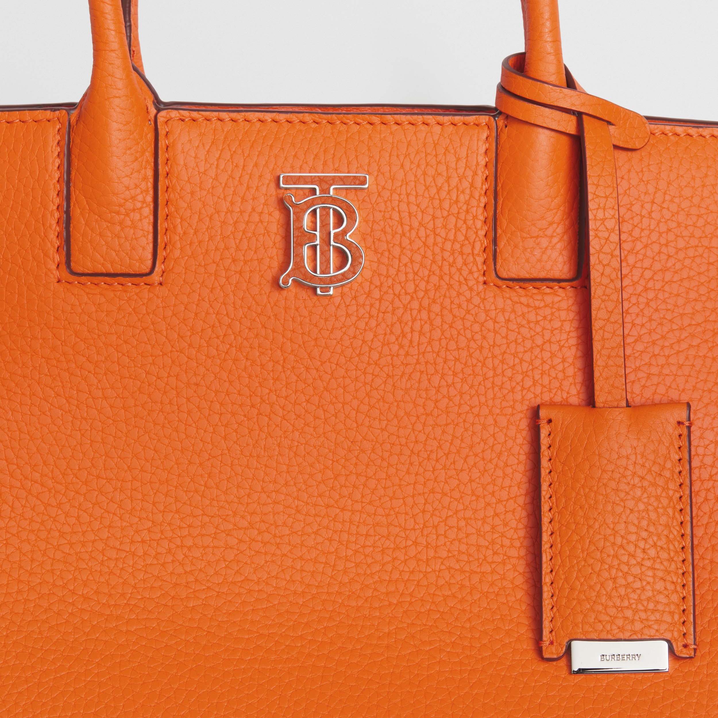 Mini Leather Frances Bag in Orange - Women | Burberry® Official - 2