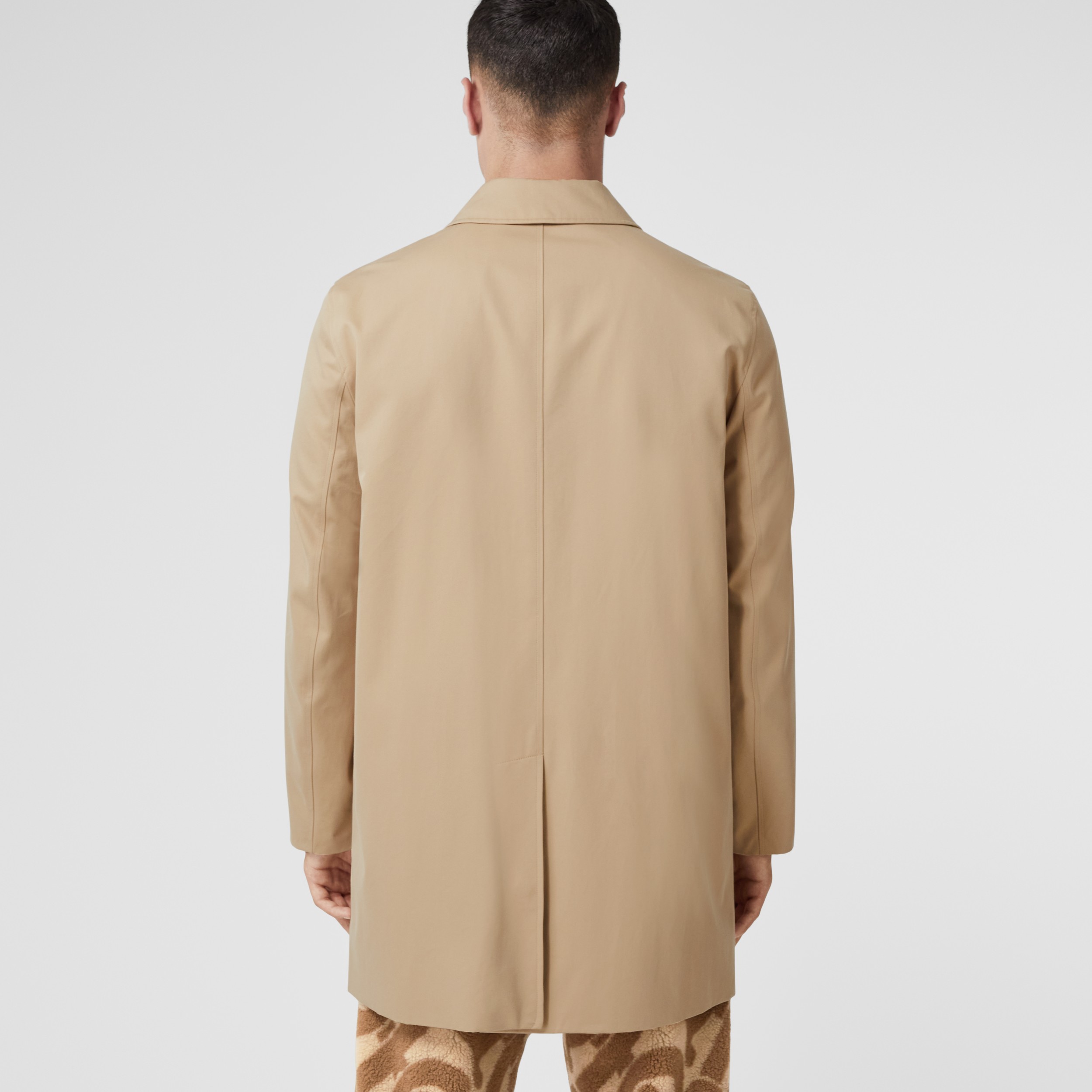 Short Paddington Heritage Car Coat in Honey - Men | Burberry® Official - 3