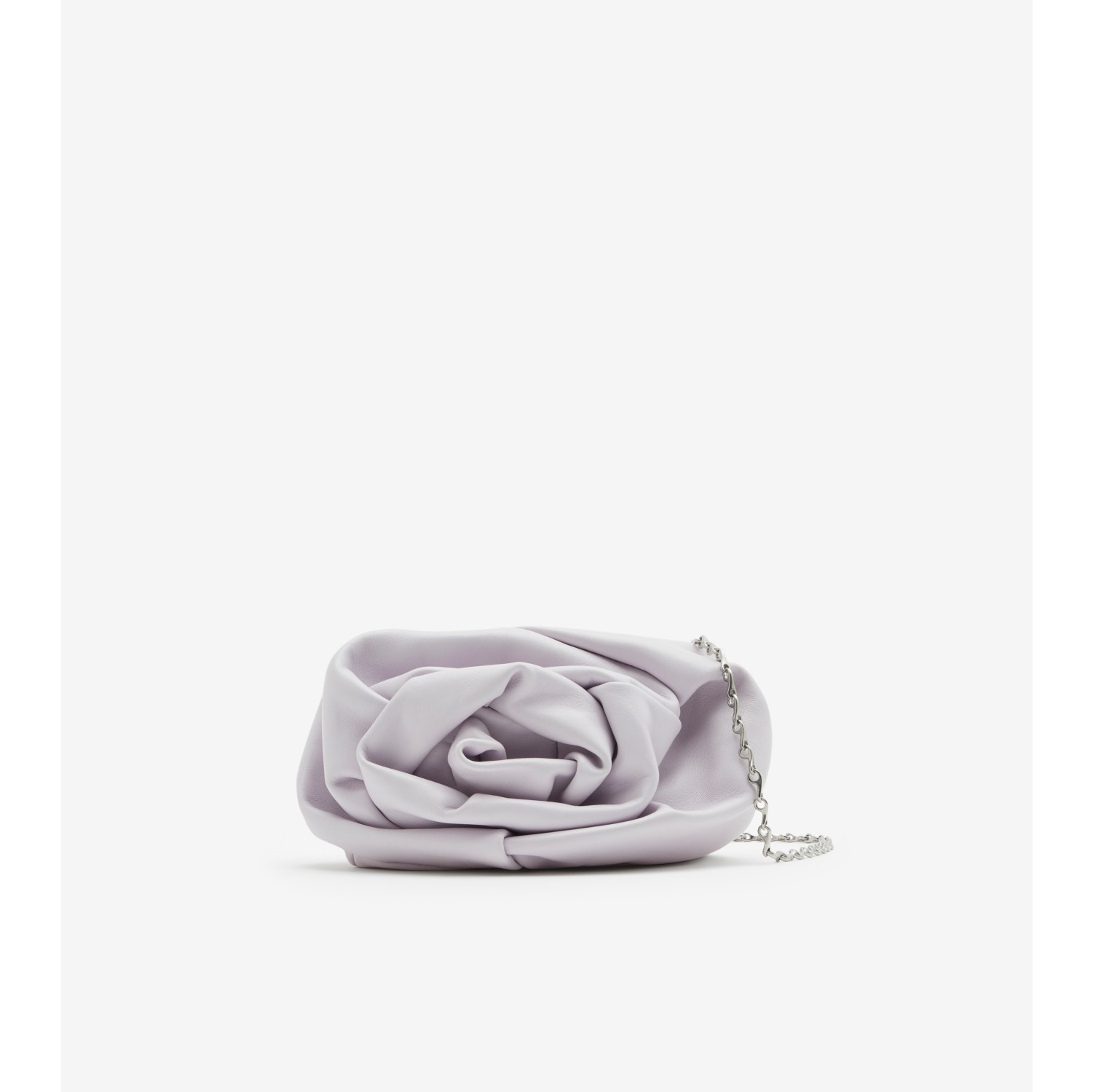 Rose Chain Clutch in Haze - Women, Leather | Burberry® Official