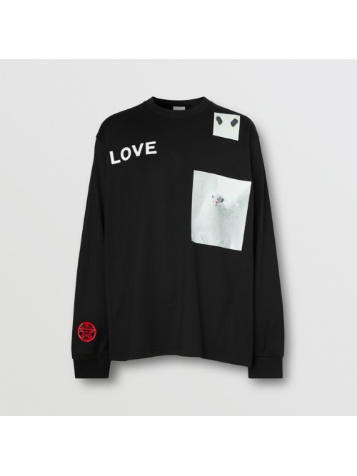 BURBERRY Long-sleeve Montage Pr