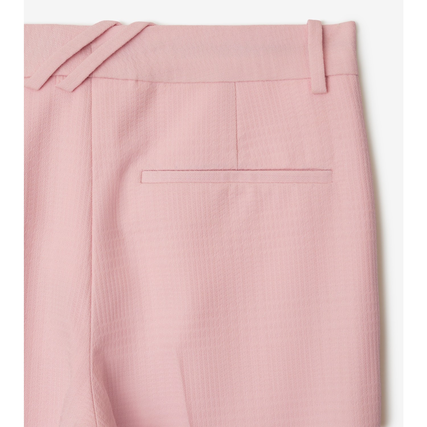 Wool Tailored Trousers in Cameo - Women | Burberry® Official